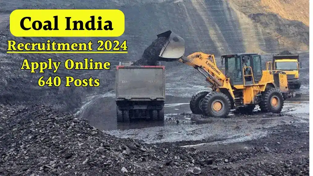 Coal India Recruitment 2024