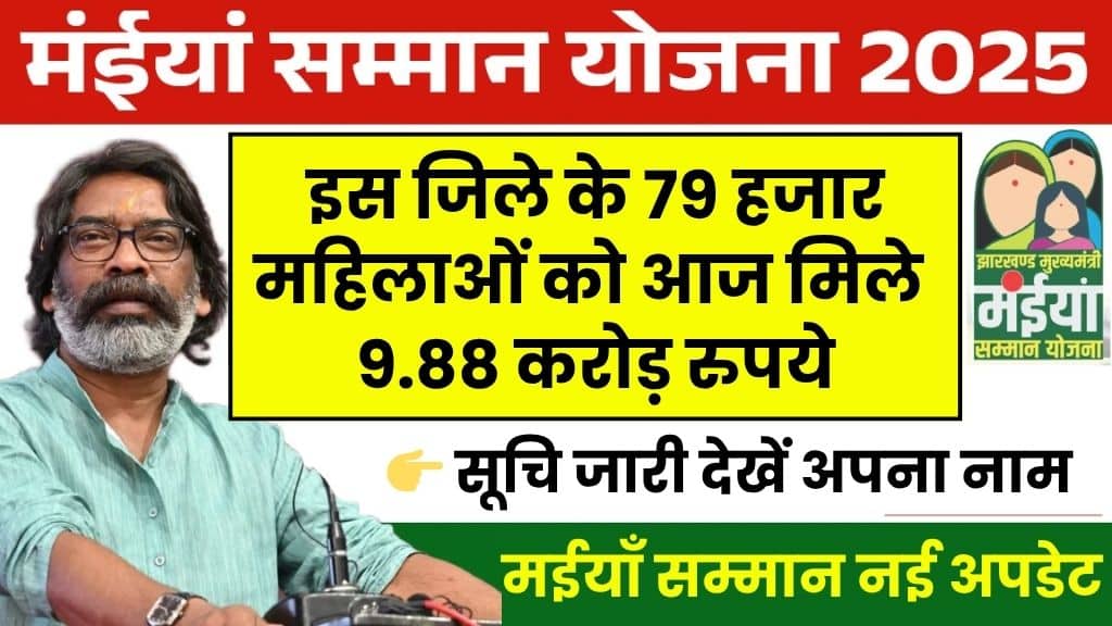 Maiya Samman Yojana 2nd Phase Payment Update
