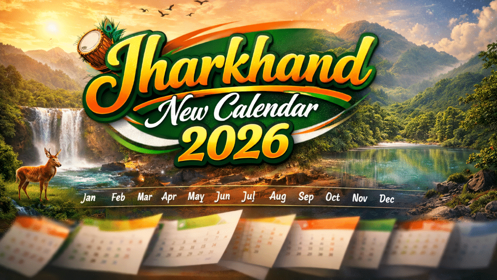 Jharkhand Government New Calendar 2026